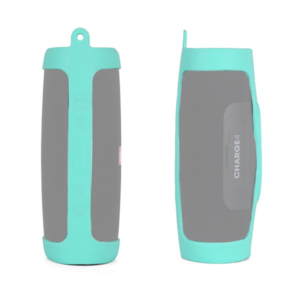 Shockproof Waterproof Soft Silicone Cover Protective Sleeve Bag for JBL Charge3 Bluetooth Speaker(Green)-garmade.com