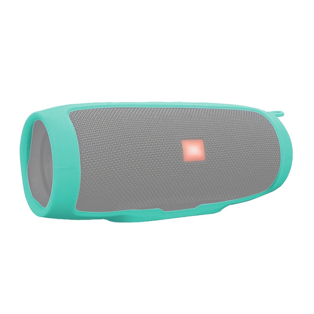 Shockproof Waterproof Soft Silicone Cover Protective Sleeve Bag for JBL Charge3 Bluetooth Speaker(Green)-garmade.com