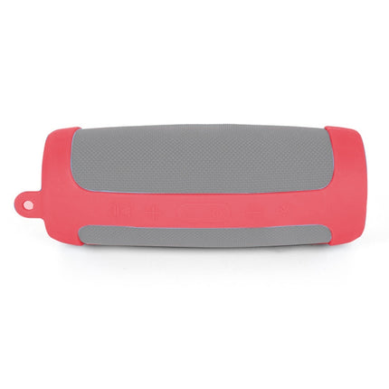 Shockproof Waterproof Soft Silicone Cover Protective Sleeve Bag for JBL Charge3 Bluetooth Speaker(Red)-garmade.com