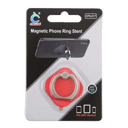 Ring Phone Metal Holder for iPad, iPhone, Galaxy, Huawei, Xiaomi, LG, HTC and Other Smart Phones (Red)-garmade.com