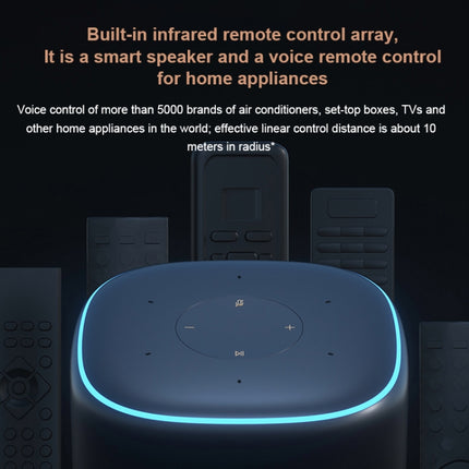 Xiaomi Xiaoai Speaker Pro with 750mL Large Sound Cavity Volume / AUX IN Wired Connection / Combo Stereo / Professional DTS Audio / Hi-Fi Audio chip / Infrared Remote Control Traditional Home Appliances / Bluetooth Mesh Gateway-garmade.com
