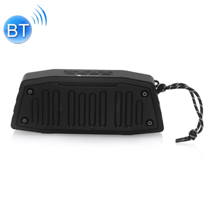 NewRixing NR-4019 Outdoor Portable Bluetooth Speaker with Hands-free Call Function, Support TF Card & USB & FM & AUX (Black)-garmade.com