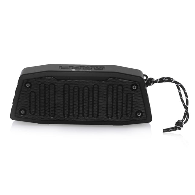 NewRixing NR-4019 Outdoor Portable Bluetooth Speaker with Hands-free Call Function, Support TF Card & USB & FM & AUX (Black)-garmade.com