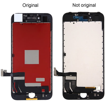 LCD Screen and Digitizer Full Assembly for iPhone 7(White)-garmade.com