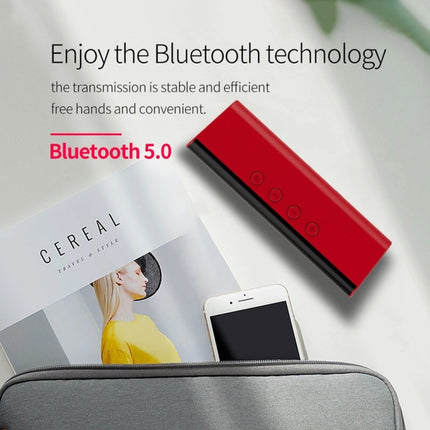 ZEALOT S31 10W 3D HiFi Stereo Wireless Bluetooth Speaker, Support Hands-free / USB / AUX / TF Card (Gray Blue)-garmade.com