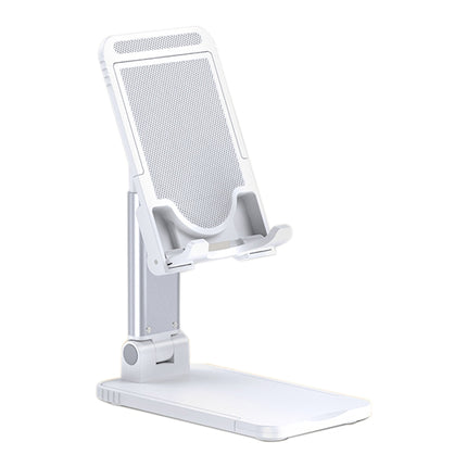 USAMS US-ZJ059 Retractable Mobile Phone Tablet Desktop Stand Holder(White)-garmade.com