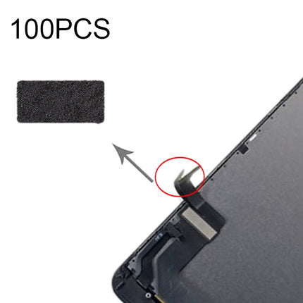 100 PCS LCD Display Flex Cable Cotton Pads for iPhone 7-garmade.com