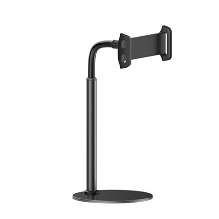 ZM-15 Rotatable Aluminum Alloy Desktop Stand Lazy Stand for 4.7-12.9 inch Mobile Phones / Tablets(Black)-garmade.com