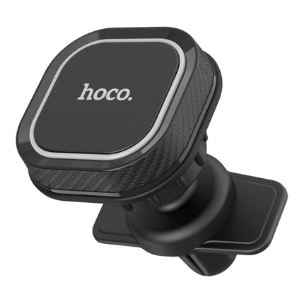 Hoco CA52 Intelligent Series Air Outlet In-car Holder (Black)-garmade.com