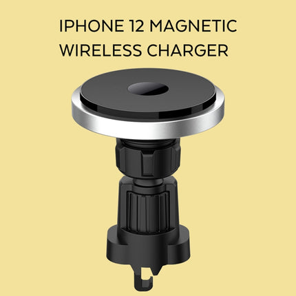 N5 Car Air Outlet Vent Mount Clamp Holder 15W Fast Charging Qi Magnetic Wireless Charger-garmade.com