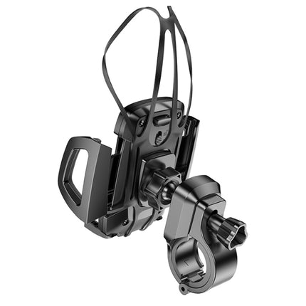 WK WA-S39 Escort Series Phone Holder for Bicycle / Motorcycle(Black)-garmade.com