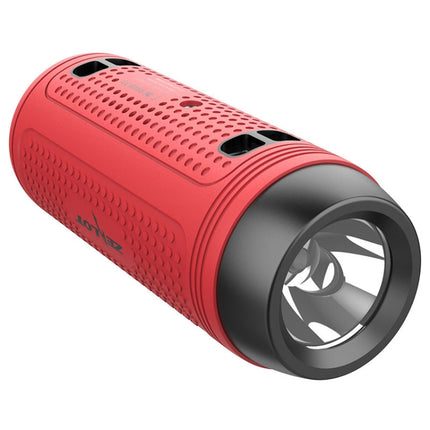ZEALOT A1 Multifunctional Bass Wireless Bluetooth Speaker, Built-in Microphone, Support Bluetooth Call & AUX & TF Card & LED Lights (Red)-garmade.com
