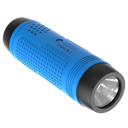ZEALOT A2 Multifunctional Bass Wireless Bluetooth Speaker, Built-in Microphone, Support Bluetooth Call & AUX & TF Card & LED Lights (Blue)-garmade.com
