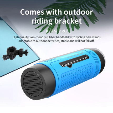 ZEALOT A2 Multifunctional Bass Wireless Bluetooth Speaker, Built-in Microphone, Support Bluetooth Call & AUX & TF Card & LED Lights (Red)-garmade.com