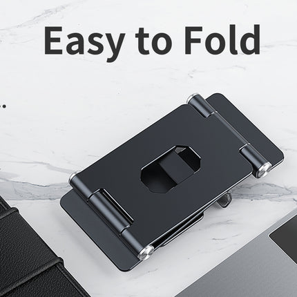 R-JUST SJ13 I-Shape Folding Portable Aluminum Alloy Mobile Phone Holder-garmade.com