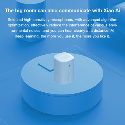 Xiaomi Xiaoai AI Artificial Intelligence Speaker Play with Microphone & Speaker & Wireless Connection-garmade.com