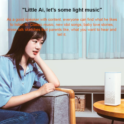 Xiaomi AI Speaker Support Dual-band WiFi & Bluetooth 4.1 & A2DP Music Playback-garmade.com