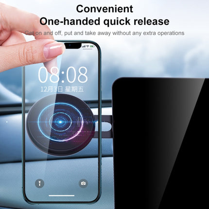 R-JUST HZ19 Car Mobile Phone Magnetic Bracket (Black)-garmade.com