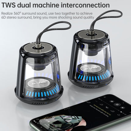 awei Y666 Mini Portable Outdoor Bluetooth Speaker, Support TWS Play-garmade.com