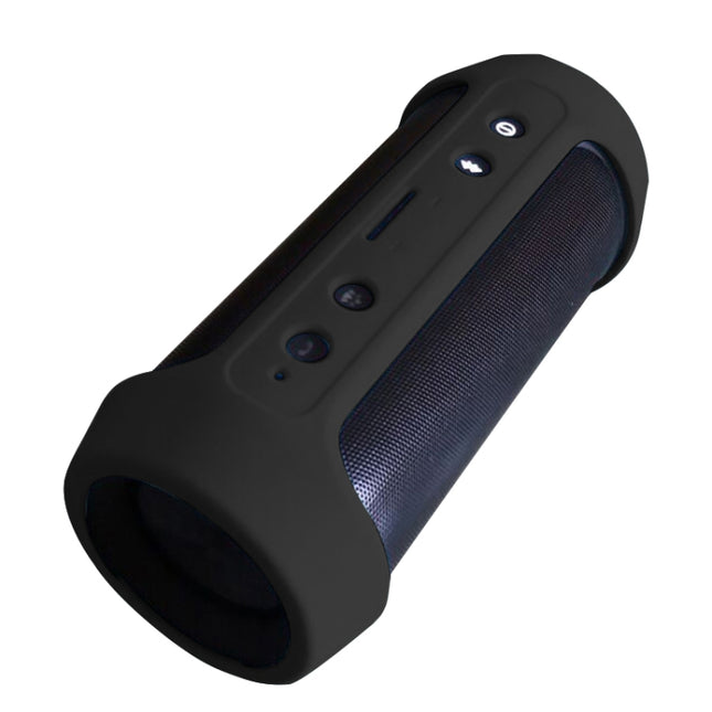 XJB-J2 Waterproof Shockproof Bluetooth Speaker Silicone Case for JBL Charge 2+ (Black)-garmade.com