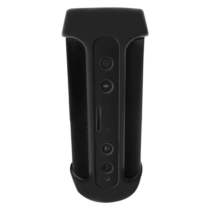XJB-J2 Waterproof Shockproof Bluetooth Speaker Silicone Case for JBL Charge 2+ (Black)-garmade.com
