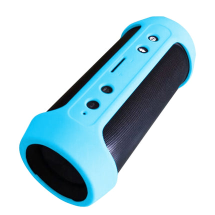 XJB-J2 Waterproof Shockproof Bluetooth Speaker Silicone Case for JBL Charge 2+ (Sky Blue)-garmade.com