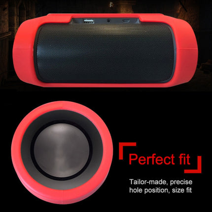 XJB-J2 Waterproof Shockproof Bluetooth Speaker Silicone Case for JBL Charge 2+ (Yellow)-garmade.com