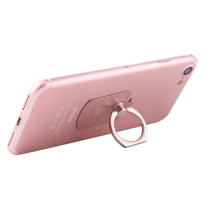 Cmzact CPS-2in1 2 in 1 Eagle Shape 360 Degrees Rotation Magnetic Phone Ring Stent Car Hook Mount(Rose Gold)-garmade.com