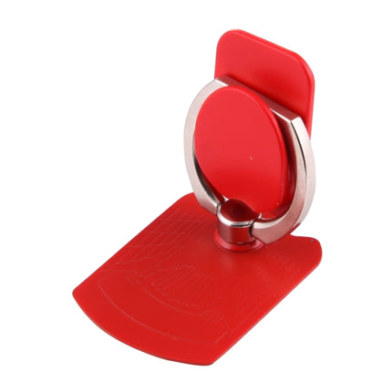 Cmzact CPS-2in1 2 in 1 Eagle Shape 360 Degrees Rotation Magnetic Phone Ring Stent Car Hook Mount(Red)-garmade.com