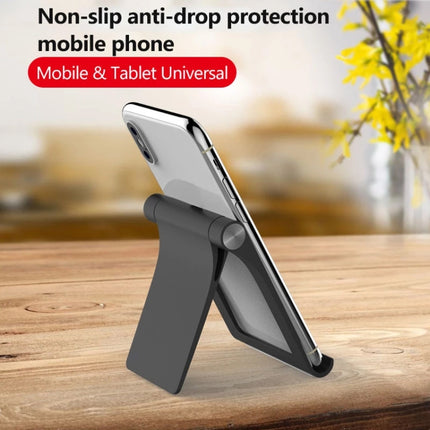 ZM-7 Universal 360-degree Rotating Matte Texture Mobile Phone / Tablet Stand Desktop Stand (Black)-garmade.com