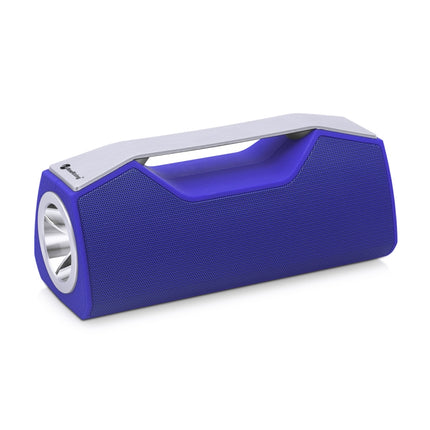NewRixing NR-2028 Portable Lighting Wireless Bluetooth Stereo Speaker Support TWS Function Speaker (Blue)-garmade.com