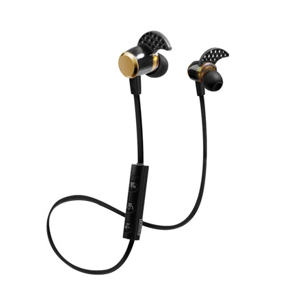 KIN-88 In-Ear Wire Control Bluetooth Earphone with Mic(Black)-garmade.com