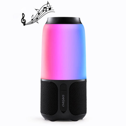 Original Xiaomi Youpin V03 Wireless Bluetooth Speaker with Colorful Light, Support Hands-free / AUX(Black)-garmade.com
