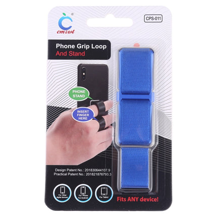 CPS-011 Universal Phone Grip Loop & Stand Holder (Dark Blue)-garmade.com