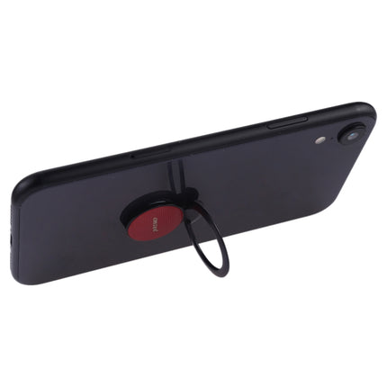 CPS-019 Universal Super-thin Phone Stand Ring Holder with Magnetic Function (Red)-garmade.com
