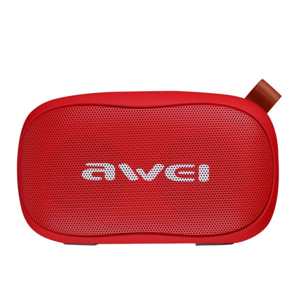 awei Y900 Mini Portable Wireless Bluetooth Speaker Noise Reduction Mic, Support TF Card / AUX(Red)-garmade.com