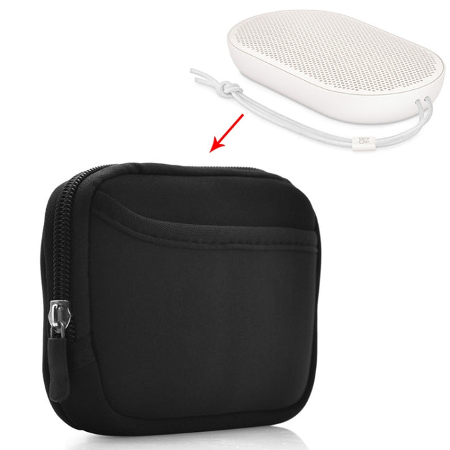 2 PCS For B&O BeoPlay P2 Portable Nylon Bluetooth Speaker Soft Protective Bag Sleeve Bag-garmade.com