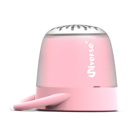 Universe XHH-T502 Portable Loudspeakers Mini Wireless Bluetooth V4.2 Speaker, Support Hands-free / Support TF Music Player(Pink)-garmade.com