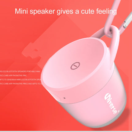 Universe XHH-T502 Portable Loudspeakers Mini Wireless Bluetooth V4.2 Speaker, Support Hands-free / Support TF Music Player(Blue)-garmade.com