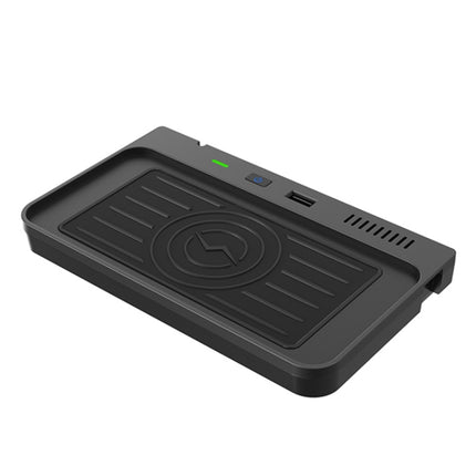 Car Fast Charging Wireless Charger for Ford Explorer 2020-2021, Left Driving(Black)-garmade.com