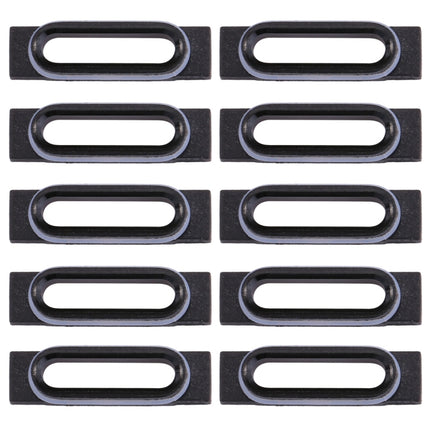 10 PCS for iPhone 7 Charging Port Retaining Brackets(Black)-garmade.com