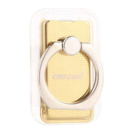 CPS-013 360 Degrees Rotate Freely Removable Magnetic Ring Stand Phone Holder, Support Wireless Charging(Gold)-garmade.com