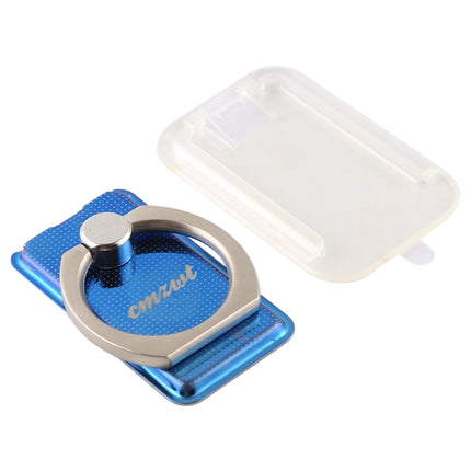 CPS-013 360 Degrees Rotate Freely Removable Magnetic Ring Stand Phone Holder, Support Wireless Charging(Blue)-garmade.com