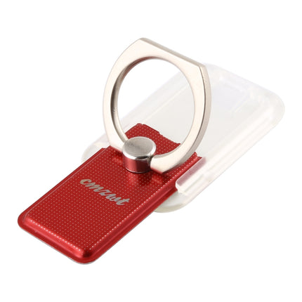 CPS-013 360 Degrees Rotate Freely Removable Magnetic Ring Stand Phone Holder, Support Wireless Charging(Red)-garmade.com