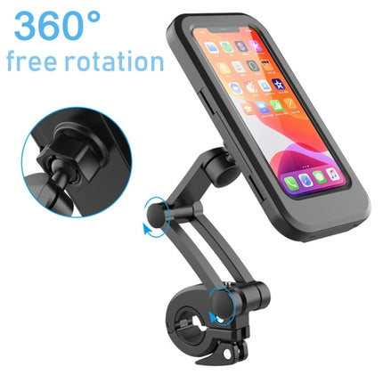Waterproof Bag Bicycle Touch Screen Mobile Phone Bracket for Phone Under 7 inches-garmade.com