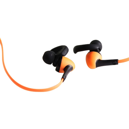 BT-54 In-Ear Wire Control Sport Neckband Wireless Bluetooth Earphones with Mic & Ear Hook, Support Handfree Call, For iPad, iPhone, Galaxy, Huawei, Xiaomi, LG, HTC and Other Smart Phones(Orange)-garmade.com