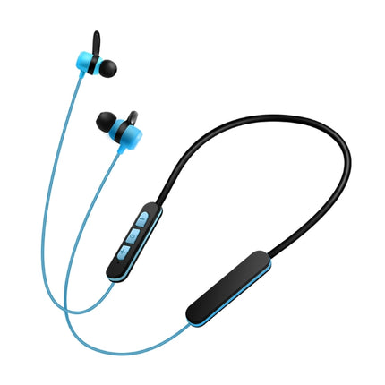 BT-KDK58 In-Ear Wire Control Sport Magnetic Suction Wireless Bluetooth Earphones with Mic, Support Handfree Call, For iPad, iPhone, Galaxy, Huawei, Xiaomi, LG, HTC and Other Smart Phones(Blue)-garmade.com