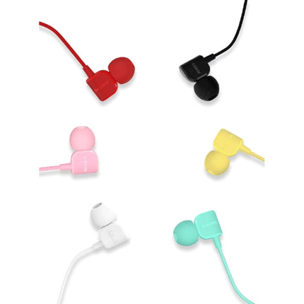 Remax RM-502 Elbow 3.5mm In-Ear Wired Heavy Bass Sports Earphones with Mic(Red)-garmade.com