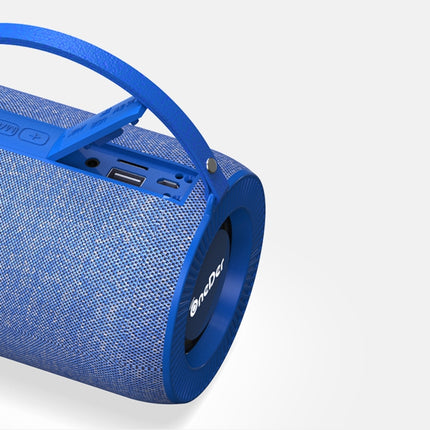 Oneder V3 Outdoor Hand-held Wireless Bluetooth Speaker, Support Hands-free & FM & TF Card & AUX & USB Drive (Blue)-garmade.com