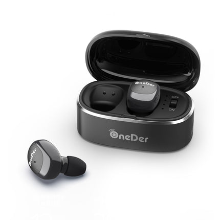 Oneder W11 True TWS Wireless Bluetooth Earphones Earbuds Stereo Headset(Black)-garmade.com